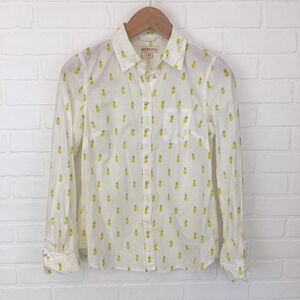 Merona Pineapple Button Up Shirt